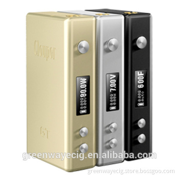 2015 The new trend real intelligent temperature control mod cloupor gt 80w, vape pen electronic cigarette malaysia e cigs
